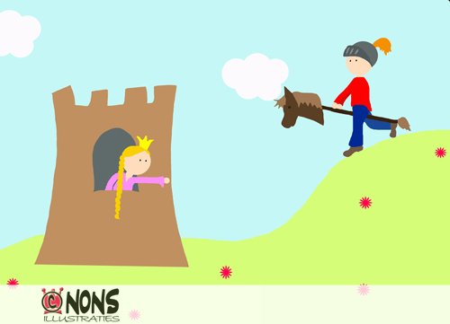 Ridder en prinses